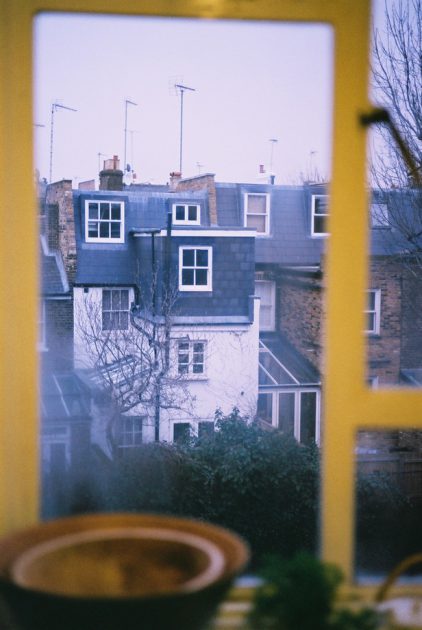 ロンドン　窓からの眺め