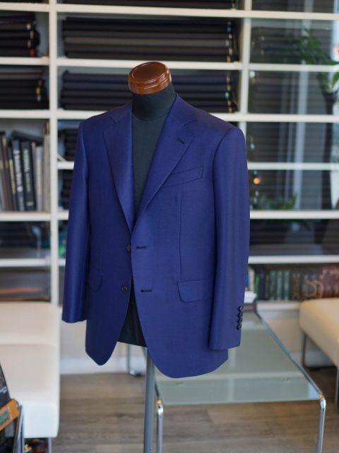 シングル２個ボタン　スリーピース　SCABAL