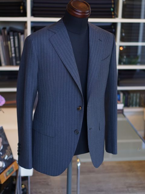 シングル2個ボタン JOHN GREENISH wool&mohair