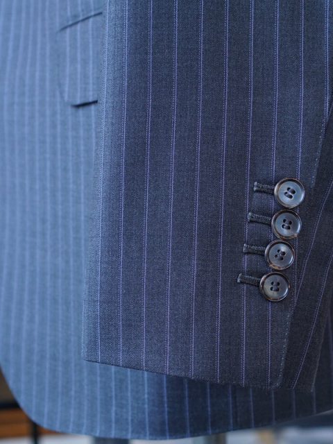 シングル２個ボタン　E.Zegna