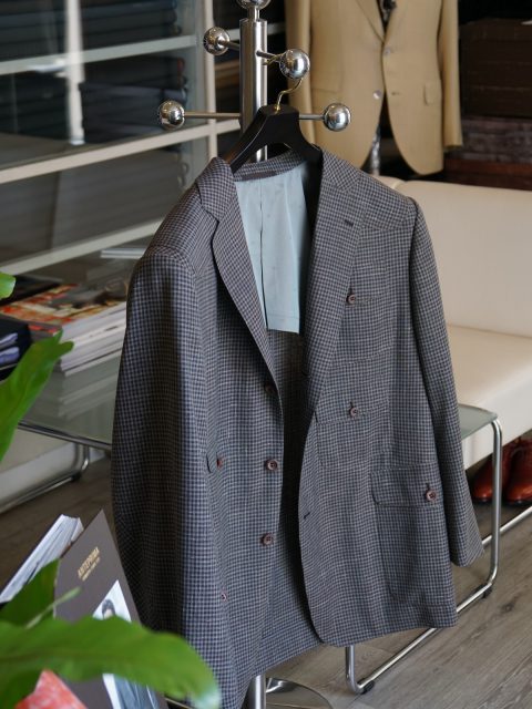 ジャケット E.Zegna  wool & linen & silk